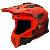 LS2 MX708 Fast II Helmet - Duck Matt Orange / Red